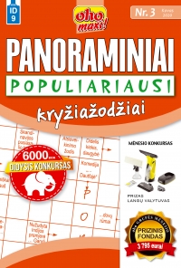 ID 9 oho maxi! Panoraminiai kryžiažodžiai Populiariausi ID 9 oho maxi! Panoraminiai kryžiažodžiai Populiariausi